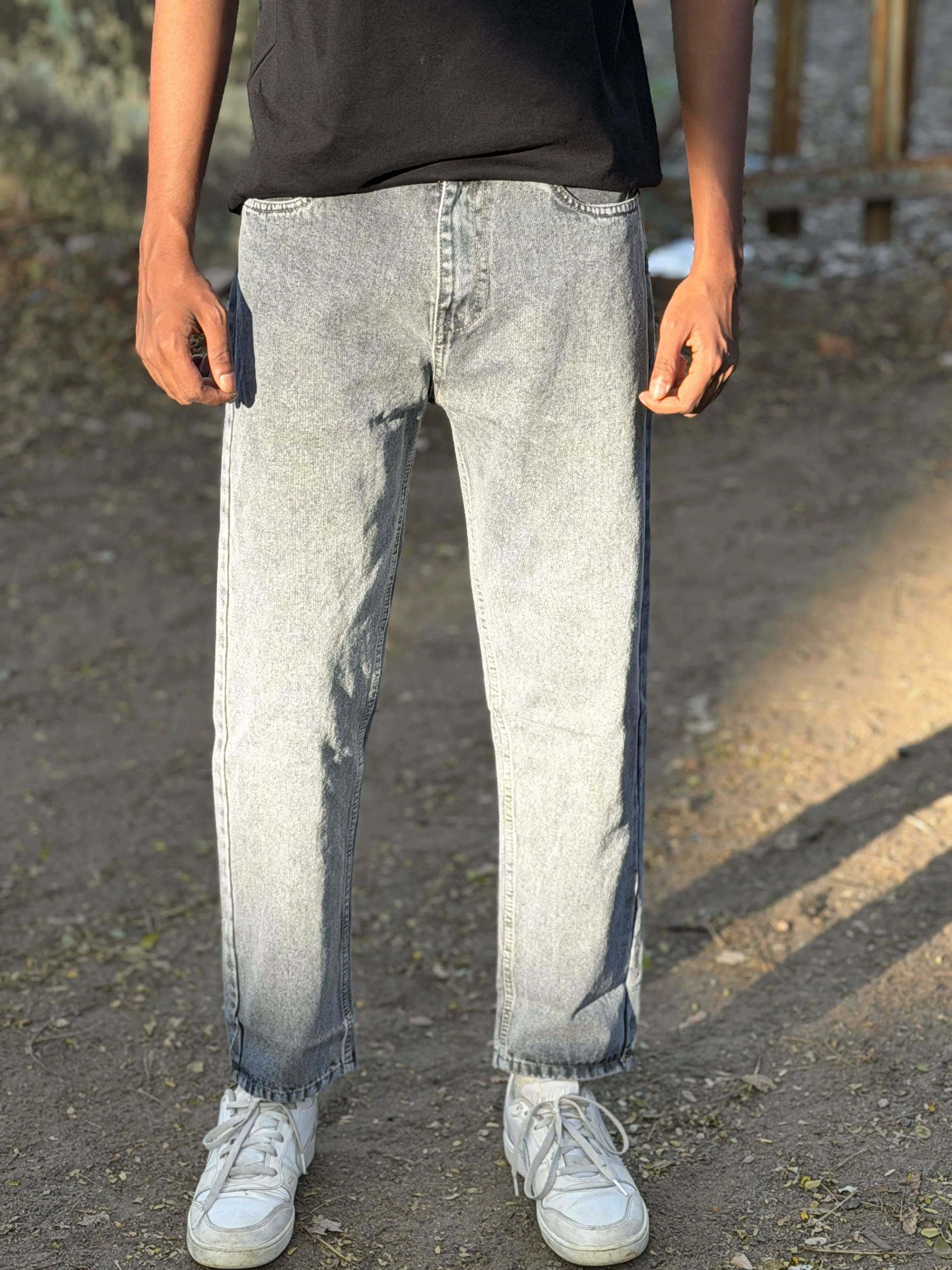 Ice Blue Mon fit pant